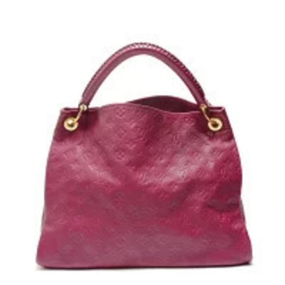 Louis Vuitton Monogram Empreinte Artsy Shoulder Bag Red